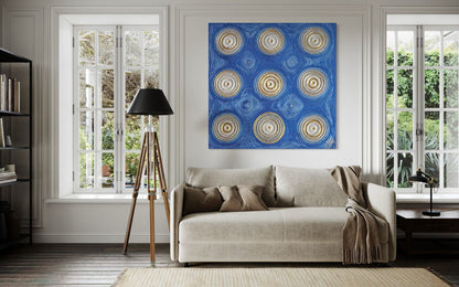 Sand Circles Sapphire