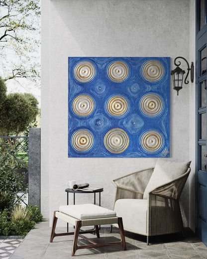 Sand Circles Sapphire