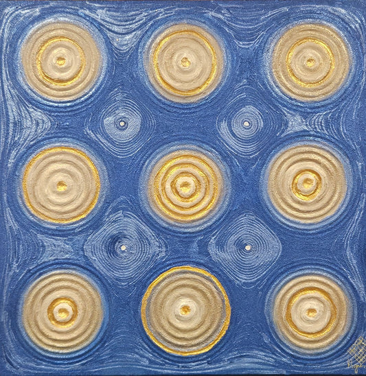 Sand Circles Sapphire