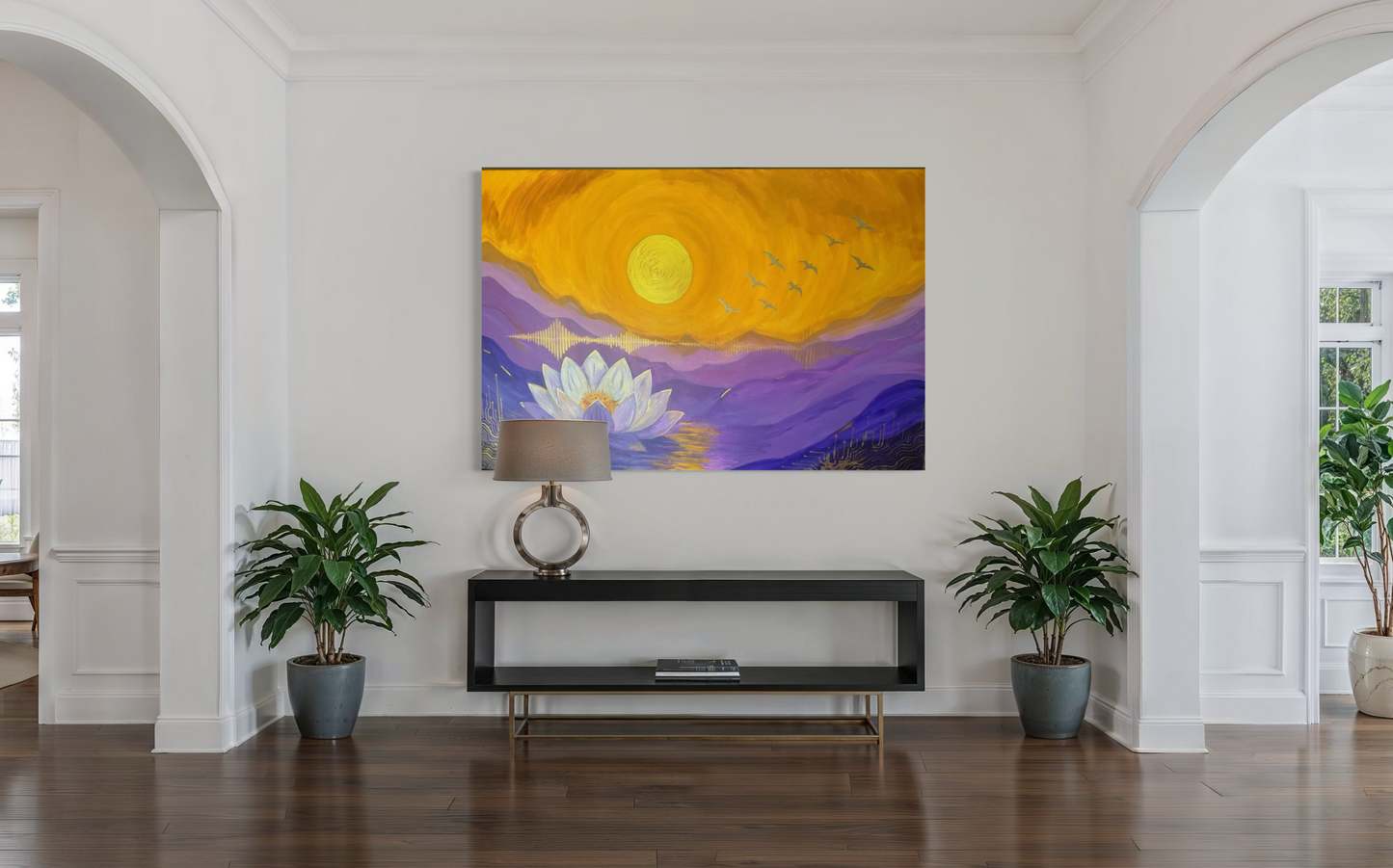 Mountain Lotus (Framed)