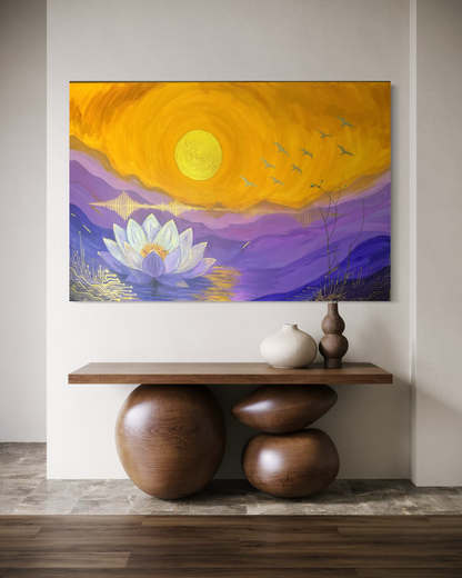 Mountain Lotus (Framed)