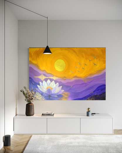Mountain Lotus (Framed)