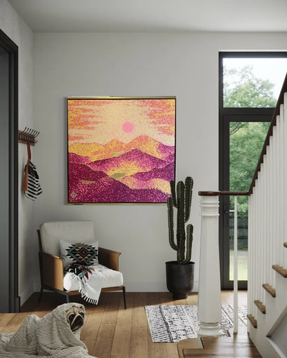 Purple Mountain Range