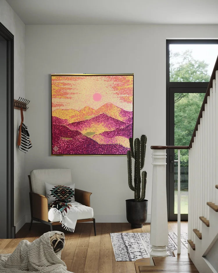 Purple Mountain Range