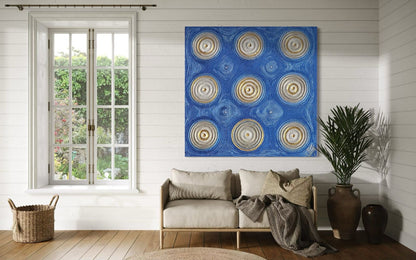 Sand Circles Sapphire