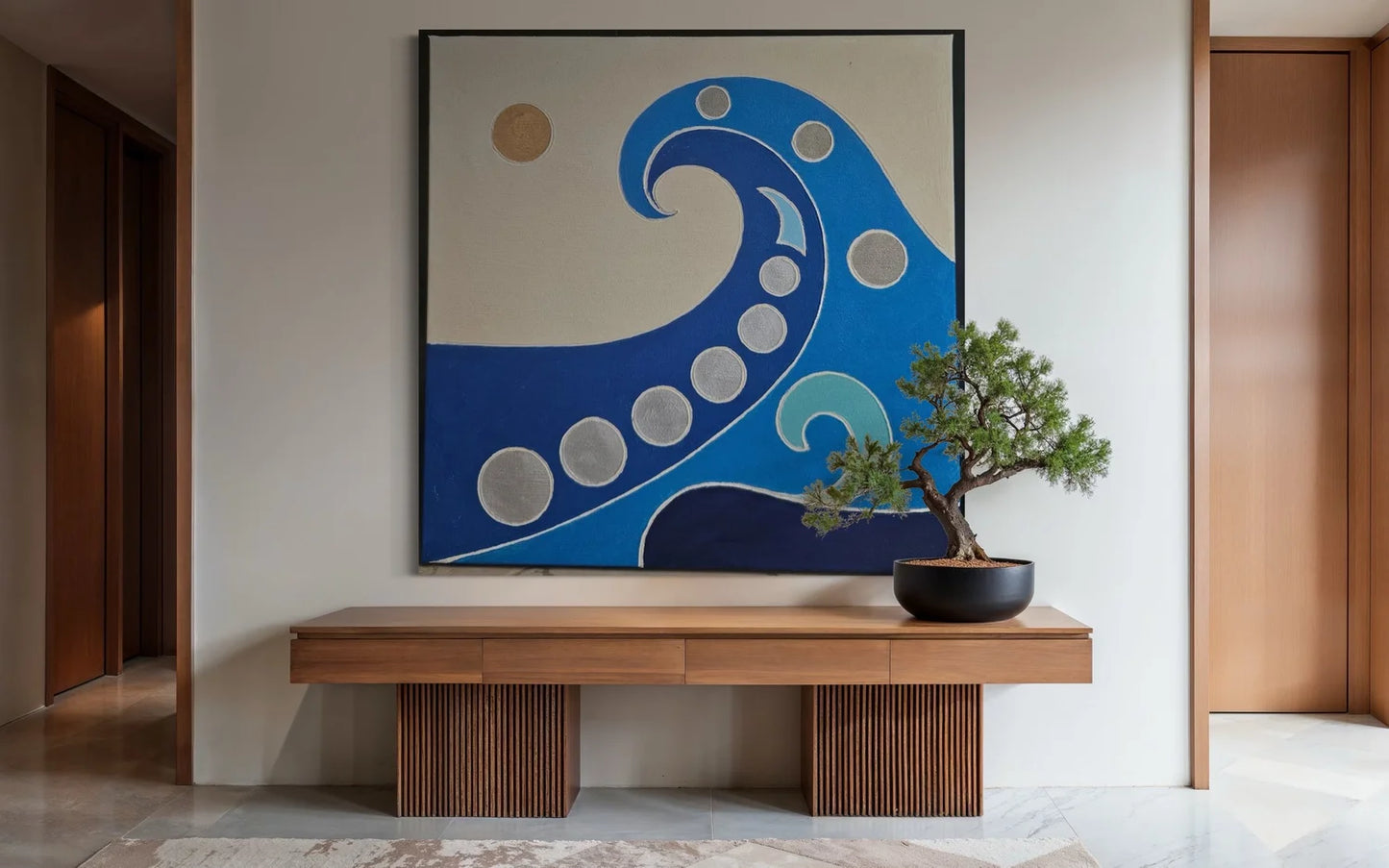 Wave of Abundance with Pearls