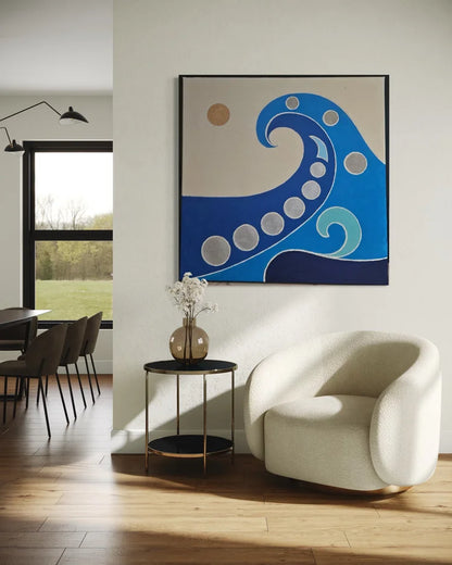 Wave of Abundance with Pearls