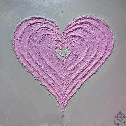 Yin Pink Heart